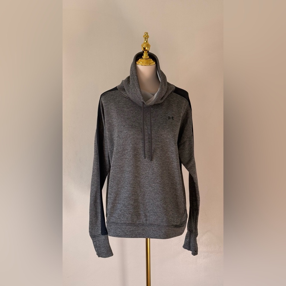 Under Armour Gray Pullover Hoodie Size XL